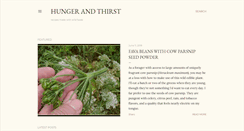 Desktop Screenshot of hungerandthirstforlife.blogspot.com