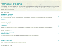 Tablet Screenshot of americansforbosnia.blogspot.com