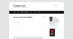 Desktop Screenshot of firefightergym.blogspot.com