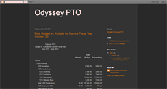 Desktop Screenshot of odysseyparentteacher.blogspot.com