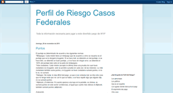 Desktop Screenshot of perfilderiesgo-casosfederales.blogspot.com