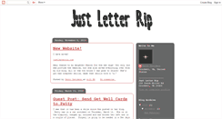 Desktop Screenshot of justletterrip.blogspot.com