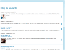 Tablet Screenshot of blogdajodonto.blogspot.com