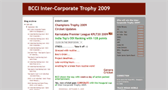 Desktop Screenshot of inter-corporatetrophy2009.blogspot.com