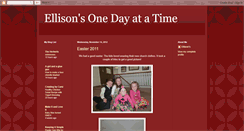 Desktop Screenshot of ellison5fam.blogspot.com