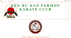 Desktop Screenshot of fermoyshotokankarateclub.blogspot.com