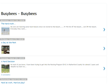 Tablet Screenshot of busybees3.blogspot.com