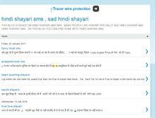 Tablet Screenshot of hindishayarissms.blogspot.com