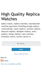Mobile Screenshot of bettermode-replica-watches.blogspot.com