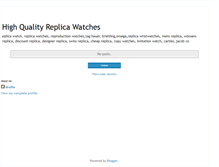 Tablet Screenshot of bettermode-replica-watches.blogspot.com