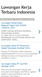 Mobile Screenshot of lowongan-kerja10.blogspot.com