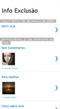 Mobile Screenshot of infoexcluido.blogspot.com