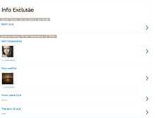 Tablet Screenshot of infoexcluido.blogspot.com