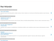 Tablet Screenshot of pasihelander.blogspot.com