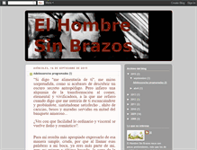 Tablet Screenshot of elhombresinbrazos.blogspot.com