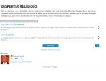 Tablet Screenshot of despertarreligioso.blogspot.com