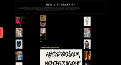 Desktop Screenshot of newlistgraffiti.blogspot.com