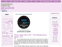 Tablet Screenshot of antiaging-review-edu.blogspot.com