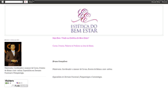 Desktop Screenshot of esteticadobemestar.blogspot.com