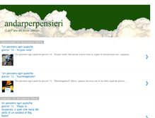 Tablet Screenshot of andarperpensieri.blogspot.com