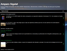 Tablet Screenshot of amparosigalat.blogspot.com