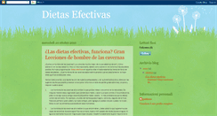 Desktop Screenshot of lasdietasefectivas.blogspot.com