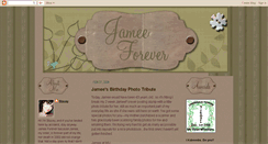 Desktop Screenshot of jameeforever.blogspot.com