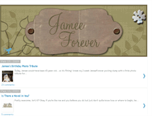 Tablet Screenshot of jameeforever.blogspot.com