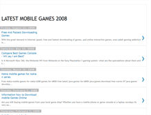 Tablet Screenshot of latestjavagames.blogspot.com