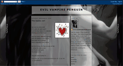 Desktop Screenshot of evilvampirepenguin.blogspot.com