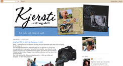 Desktop Screenshot of kjerstirettogslett.blogspot.com