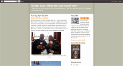 Desktop Screenshot of oyster-eater.blogspot.com