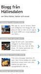 Mobile Screenshot of hallesdalen.blogspot.com