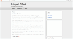 Desktop Screenshot of integraloffset.blogspot.com