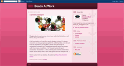 Desktop Screenshot of beadsatwork.blogspot.com