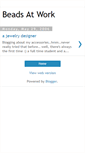 Mobile Screenshot of beadsatwork.blogspot.com