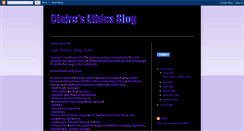 Desktop Screenshot of claire-ethics08.blogspot.com