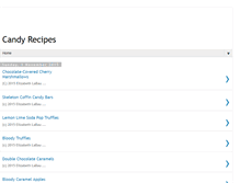 Tablet Screenshot of candy-recipes.blogspot.com