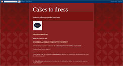 Desktop Screenshot of cakestodress.blogspot.com