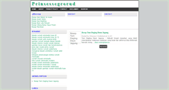 Desktop Screenshot of prinsessegrorud.blogspot.com