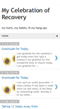Mobile Screenshot of mycelebrationofrecovery.blogspot.com