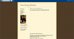 Desktop Screenshot of nora-alvarez.blogspot.com