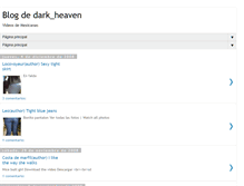 Tablet Screenshot of darkheavencandid.blogspot.com