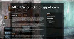 Desktop Screenshot of antyfotka.blogspot.com