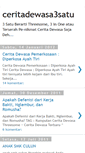 Mobile Screenshot of ceritadewasa3satu.blogspot.com
