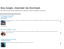 Tablet Screenshot of deus-google-downloads.blogspot.com