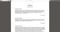 Desktop Screenshot of dagensdikt.blogspot.com
