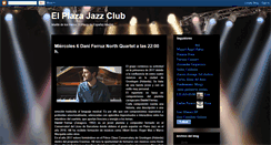 Desktop Screenshot of elplazajazzclub.blogspot.com