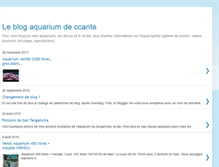 Tablet Screenshot of leblogaquarium.blogspot.com