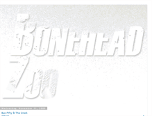 Tablet Screenshot of boneheadzoo.blogspot.com